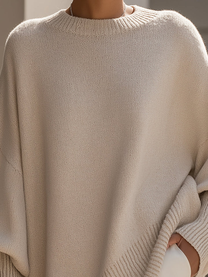 Nell relaxed oversized knit sweater – image 11