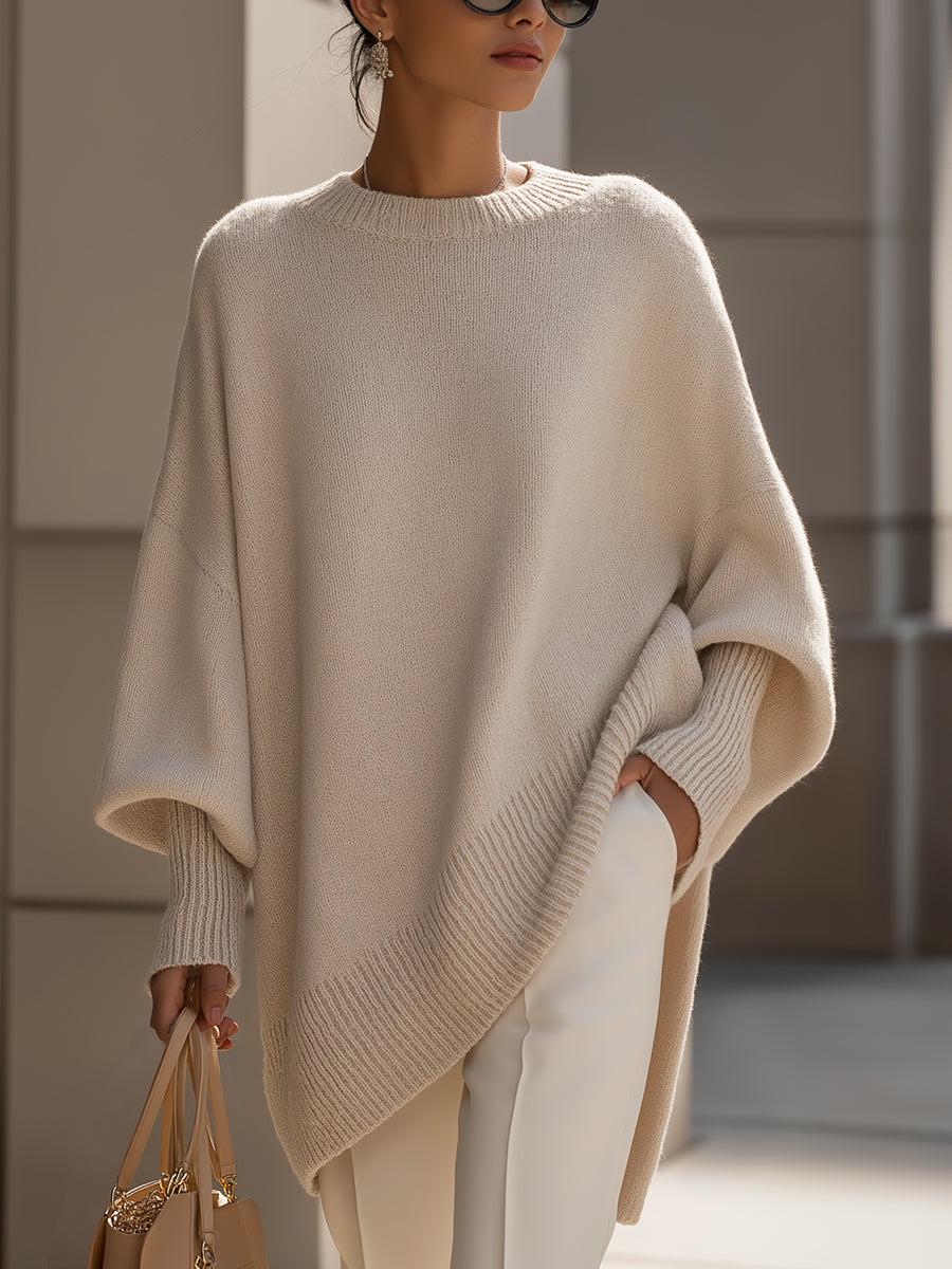 Nell relaxed oversized knit sweater