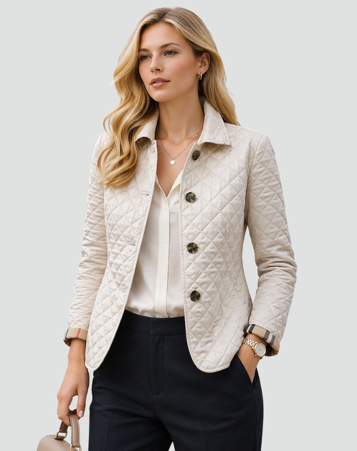 Georgia quilted button jacket – image 3