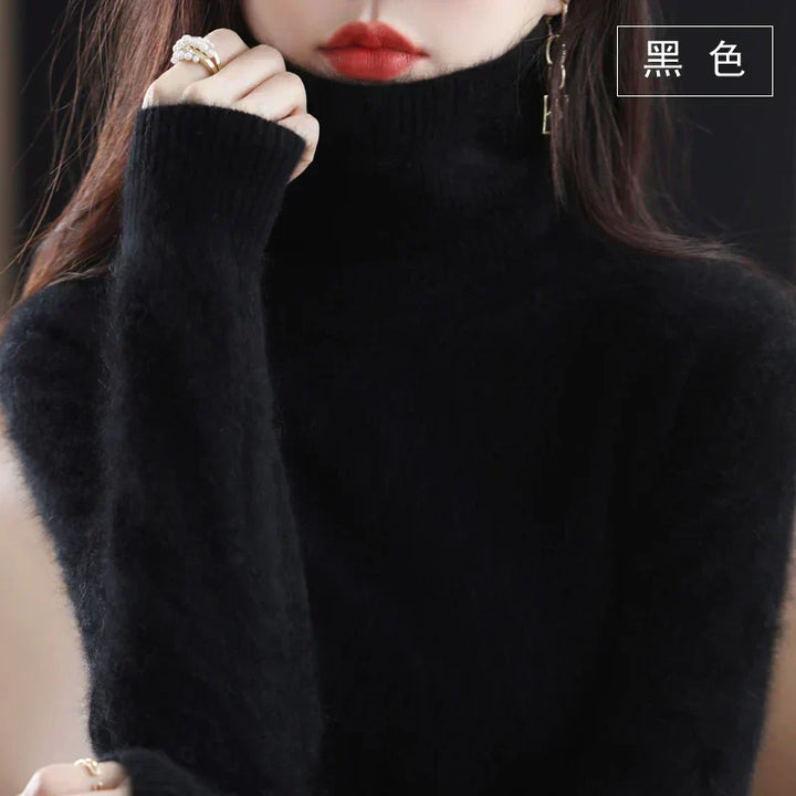 Alexis cashmere touch turtleneck sweater – image 10