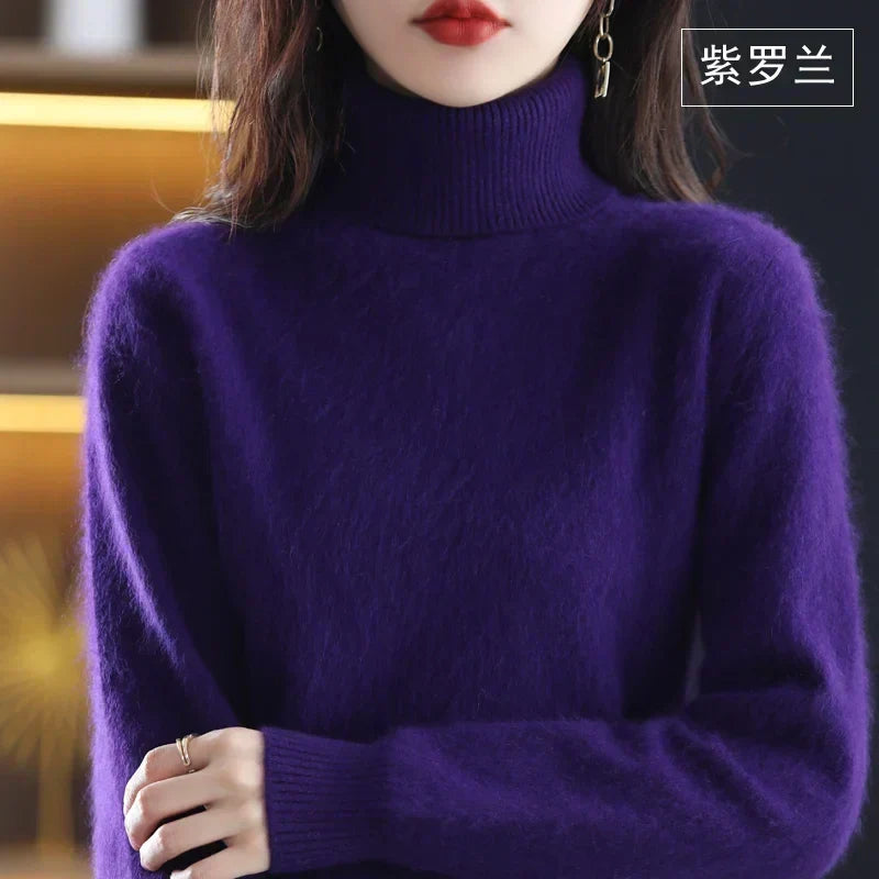 Alexis cashmere touch turtleneck sweater – image 11