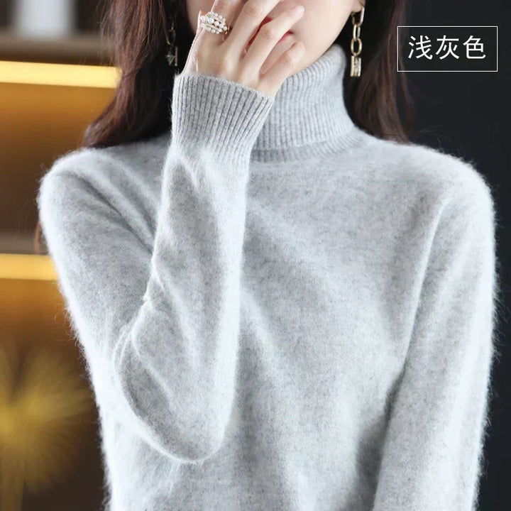 Alexis cashmere touch turtleneck sweater – image 12