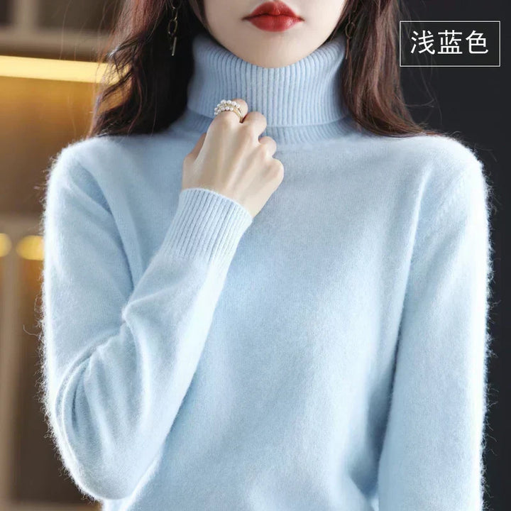 Alexis cashmere touch turtleneck sweater – image 14