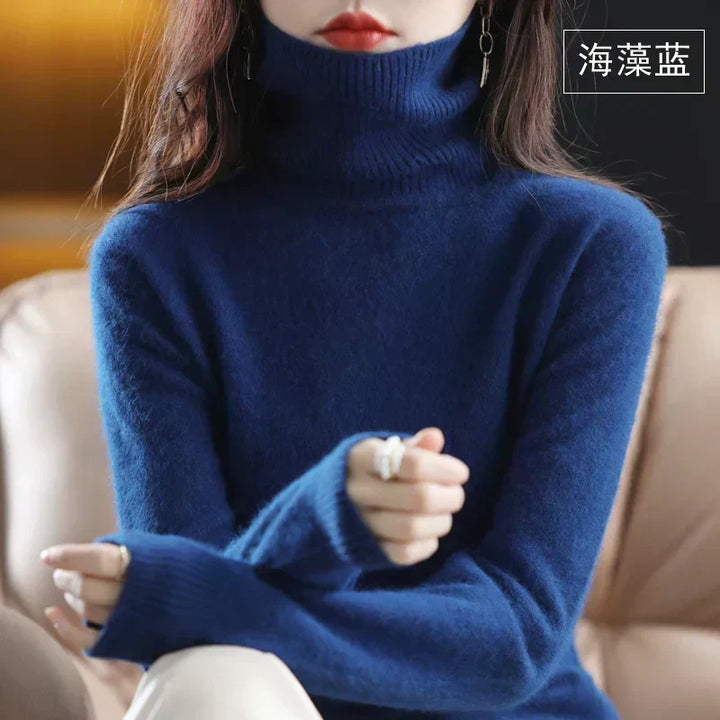 Alexis cashmere touch turtleneck sweater – image 16