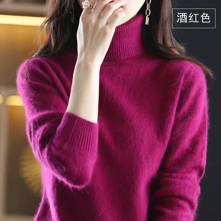 Alexis cashmere touch turtleneck sweater – image 5