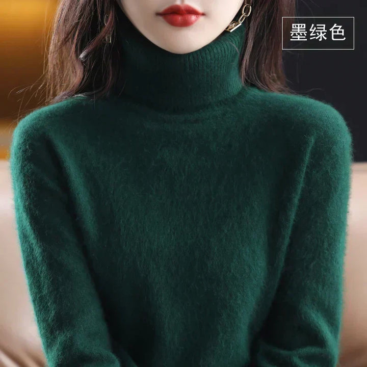 Alexis cashmere touch turtleneck sweater – image 9