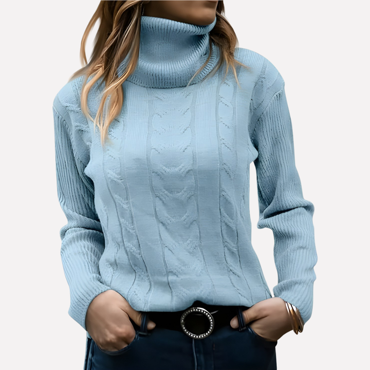 Harper relaxed turtleneck sweater – image 18