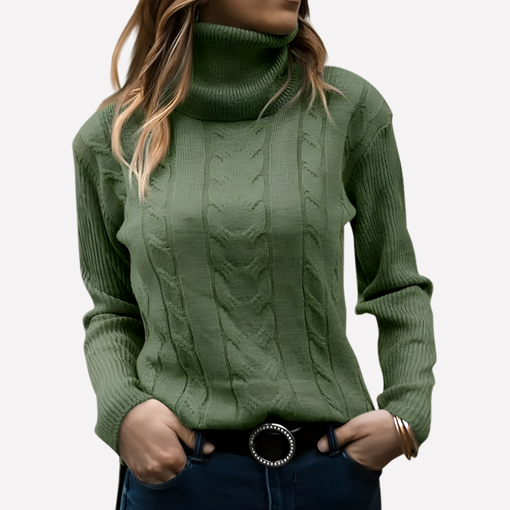 Harper relaxed turtleneck sweater – image 22