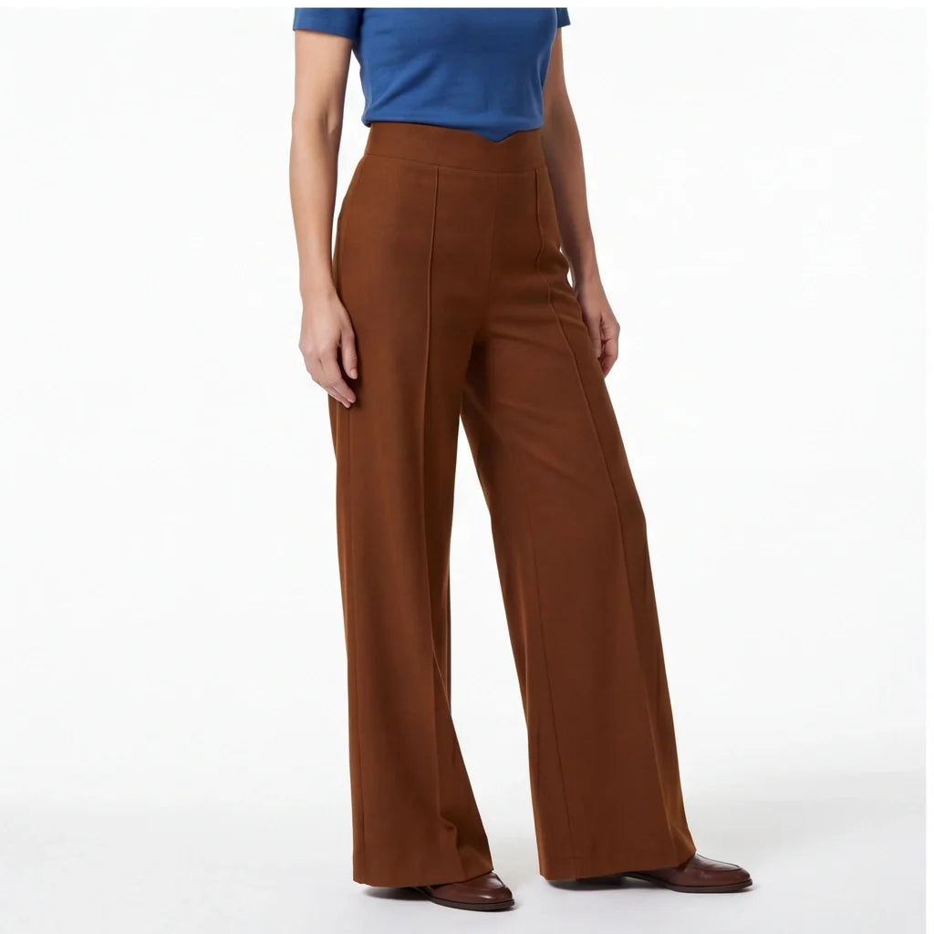 Esmee high waist wide leg pants – image 2