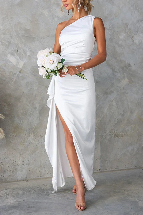 Elaina one shoulder maxi dress – image 9