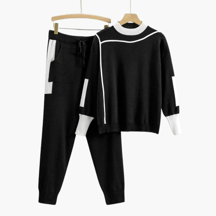 Emma high neck knit sweater and pants set – image 6