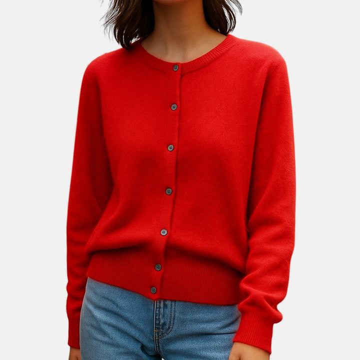 Whitley fine knit button up cardigan – image 8