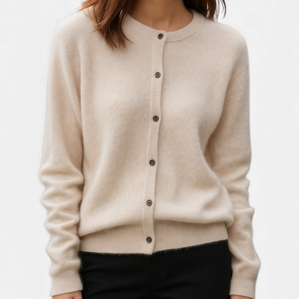 Whitley fine knit button up cardigan – image 4