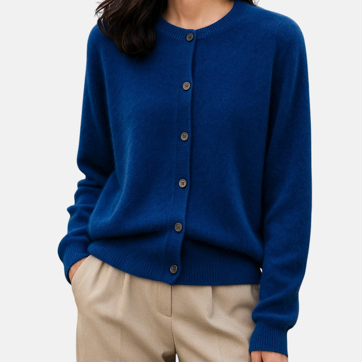 Whitley fine knit button up cardigan – image 7