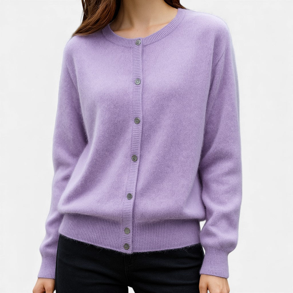 Whitley fine knit button up cardigan – image 9