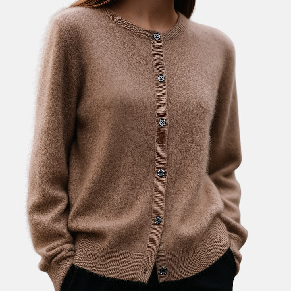 Whitley fine knit button up cardigan – image 2