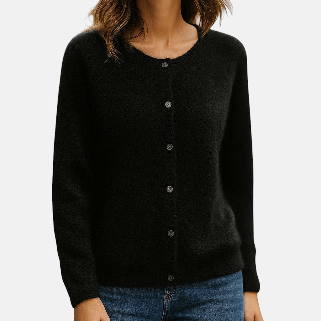 Whitley fine knit button up cardigan – image 5
