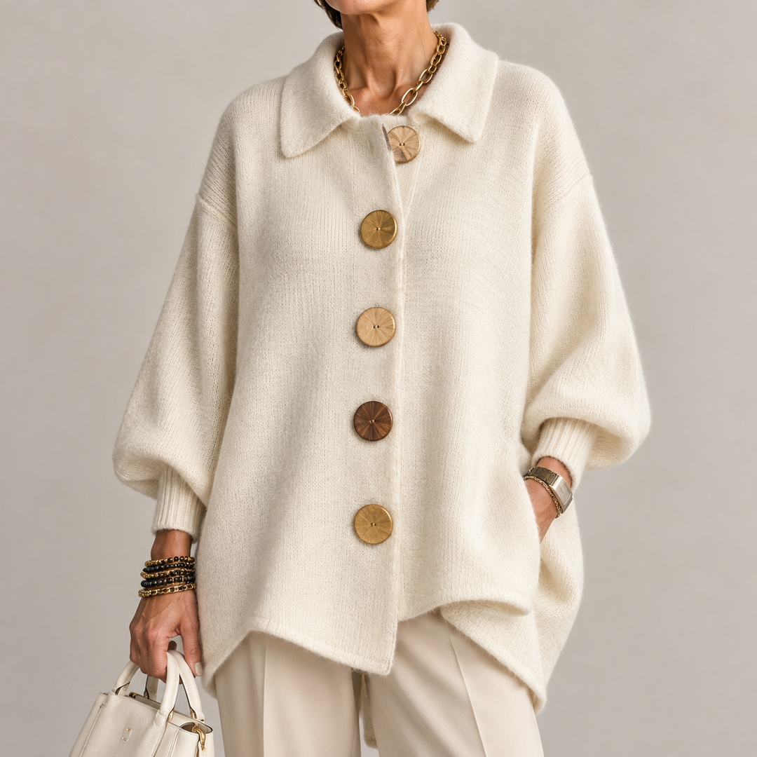 Juniper oversized wide collar cardigan – image 9