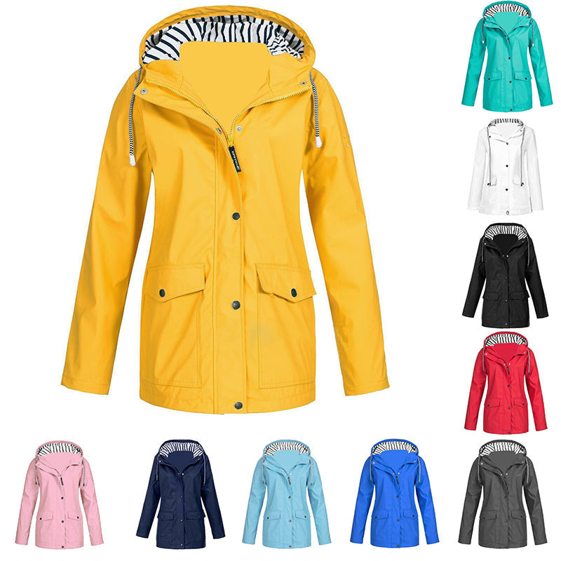 Taylor waterproof hooded parka