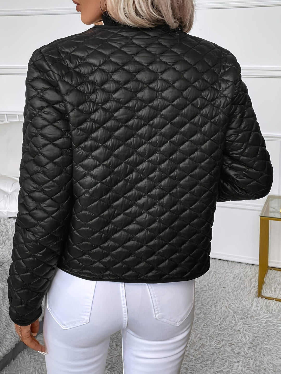 Eulalie short quilted jacket