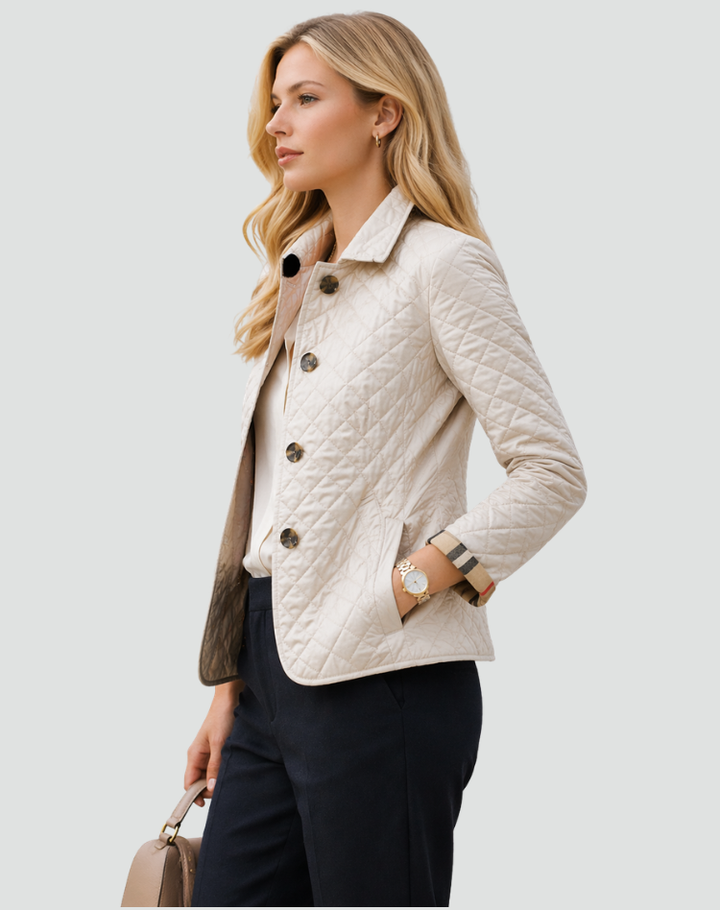 Georgia quilted button jacket – image 9
