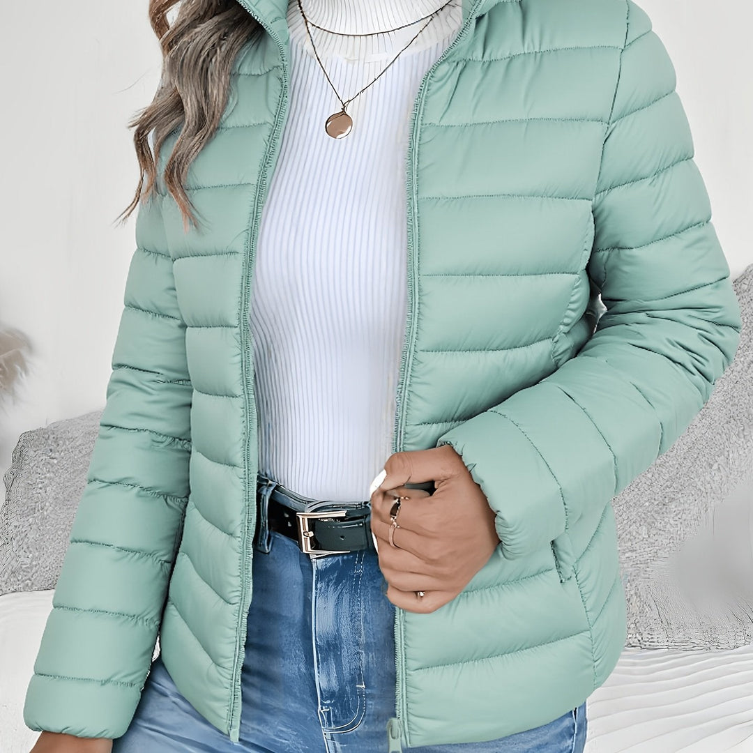 Marina lightweight quilted puffer jacket – image 7