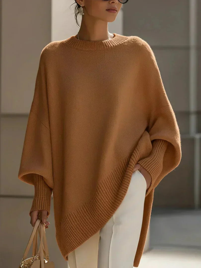 Nell relaxed oversized knit sweater – image 3