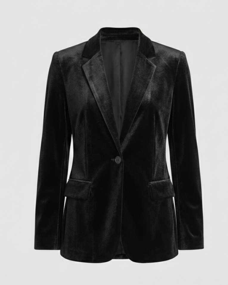 Dalia velvet blazer jacket – image 7