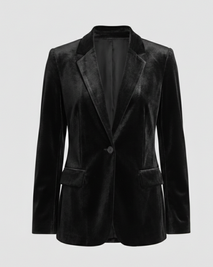 Dalia velvet blazer jacket – image 7