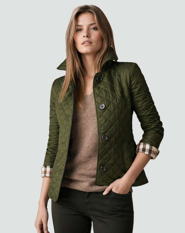 Georgia quilted button jacket – image 8