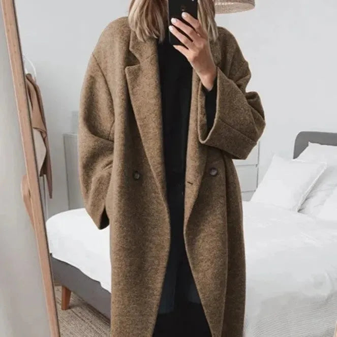 Aurelia oversized long coat – image 5