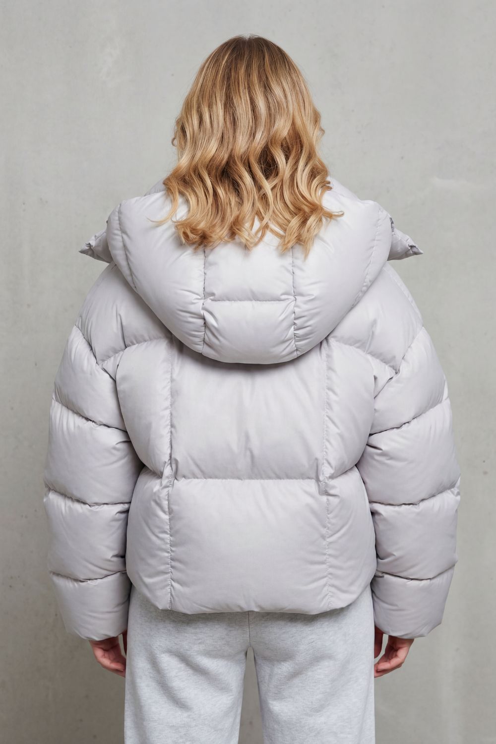 Venla cloud soft cropped puffer jacket – image 3