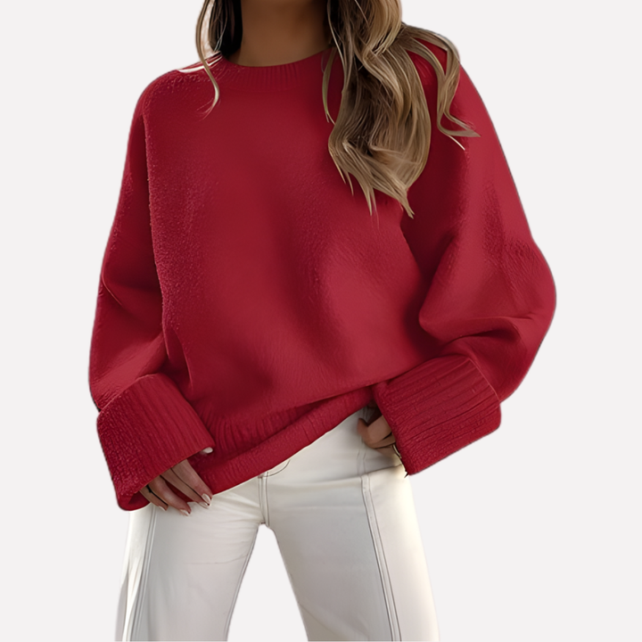 Quincy oversized chunky knit sweater – image 3