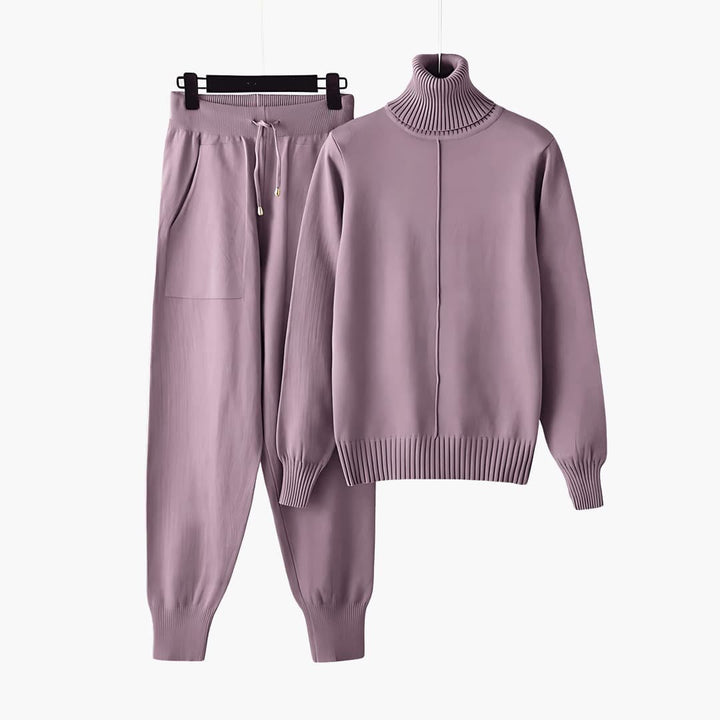 Annabeth turtleneck knit and wide leg pants set – image 7