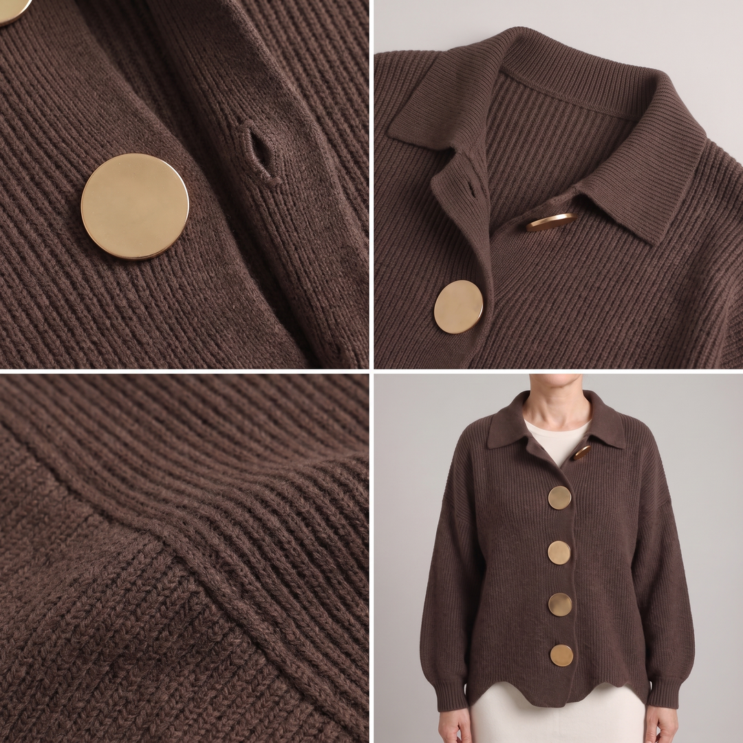 Ramona button front cardigan sweater – image 5