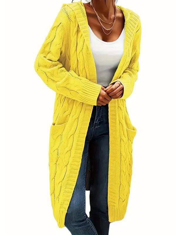 Madeline collarless knit cardigan – image 6