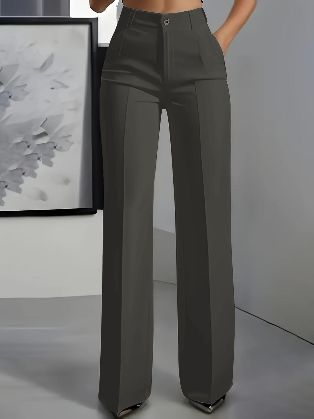 Julia wide leg tailored pants – image 3