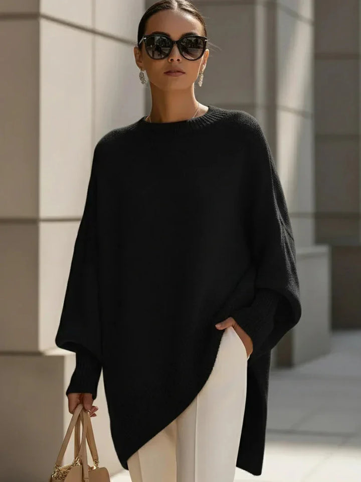 Nell relaxed oversized knit sweater – image 4