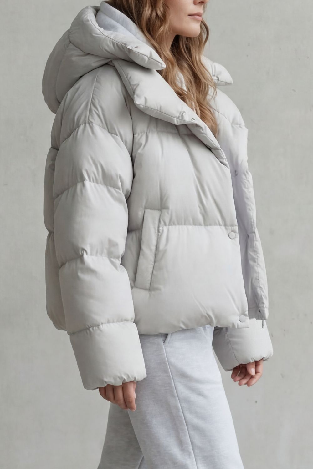Venla cloud soft cropped puffer jacket – image 4
