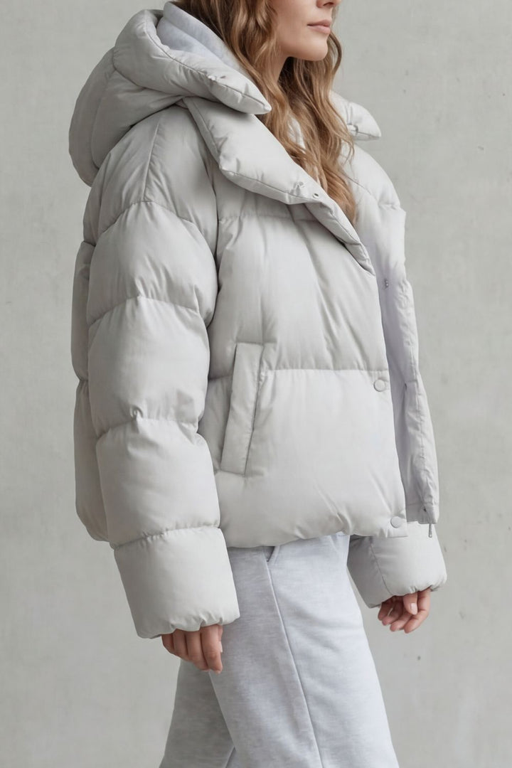 Venla cloud soft cropped puffer jacket – image 4