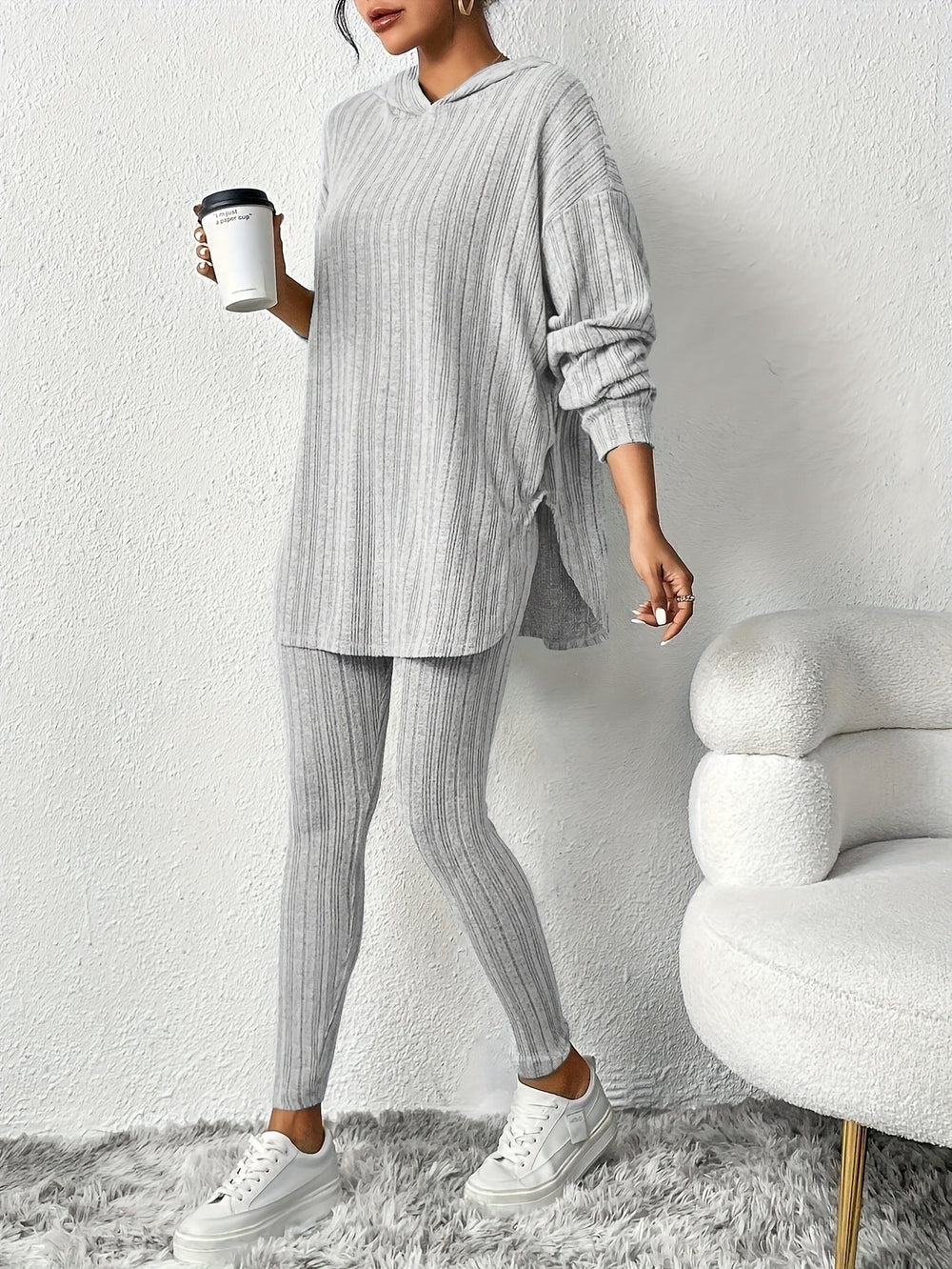Yolanda hooded two piece set – image 3