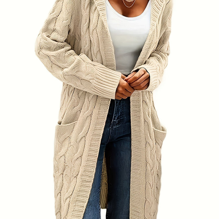 Sloane chunky knit cardigan – image 13