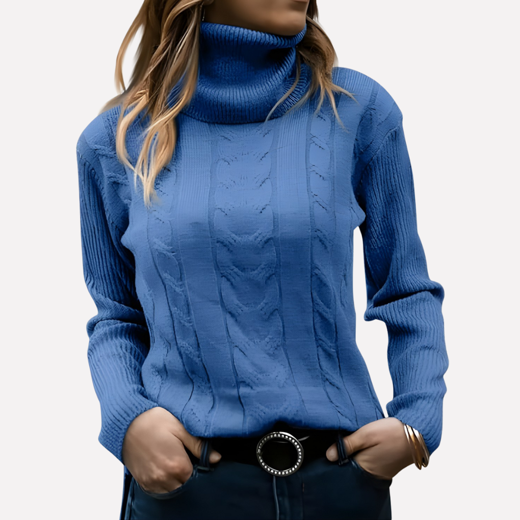 Harper relaxed turtleneck sweater – image 13