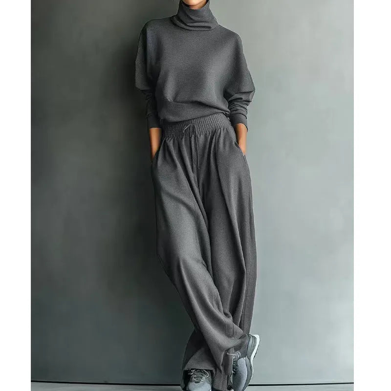 Zara turtleneck and wide leg pants set – image 14
