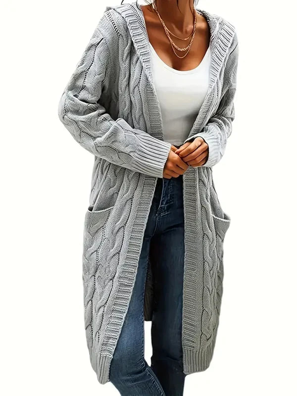 Madeline collarless knit cardigan – image 14