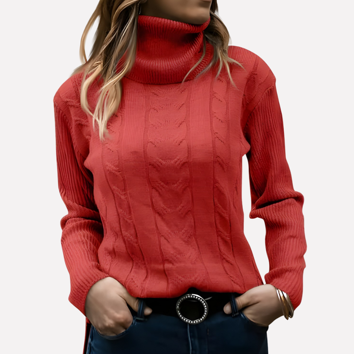 Harper relaxed turtleneck sweater – image 14