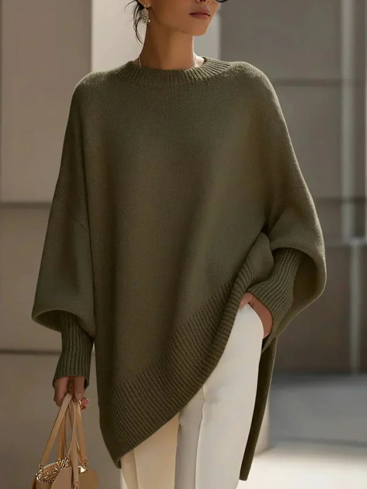 Nell relaxed oversized knit sweater – image 10
