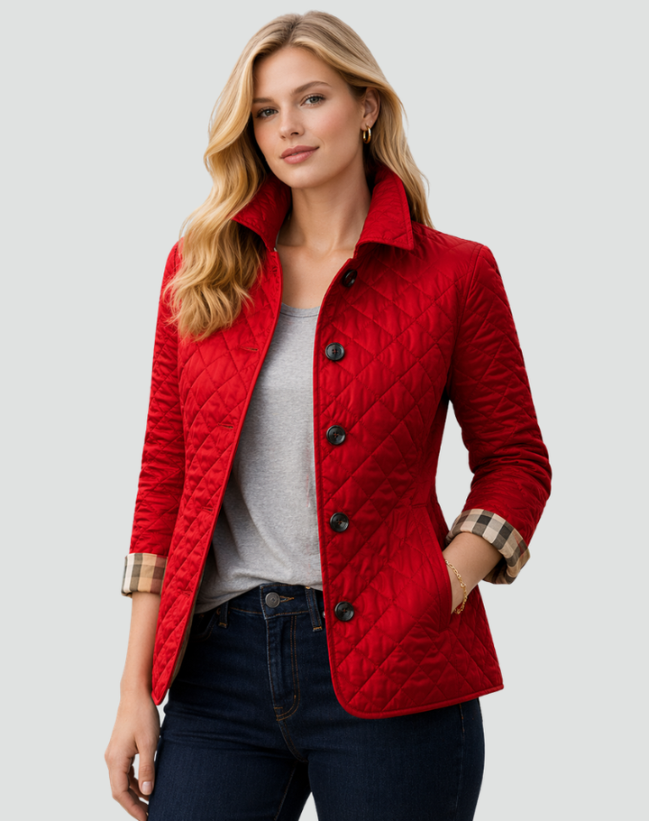 Georgia quilted button jacket – image 5