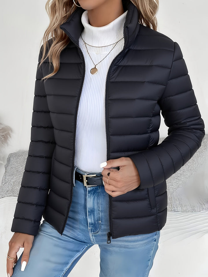 Marina lightweight quilted puffer jacket – image 9