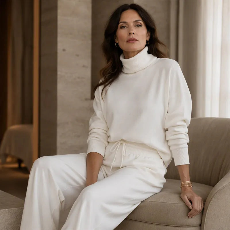 Zara turtleneck and wide leg pants set – image 7